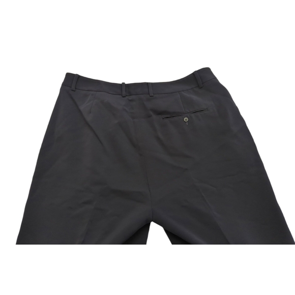 EDDIE BAUER Dark Blue Full Fit Pleated Front Trouser Pants Size 14 Tall NWOT - Picture 7 of 9